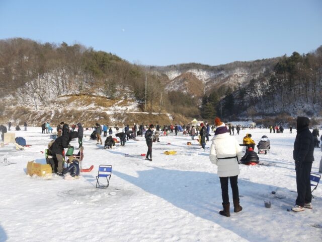 양평 백동저수지 빙어축제 관련 이미지 